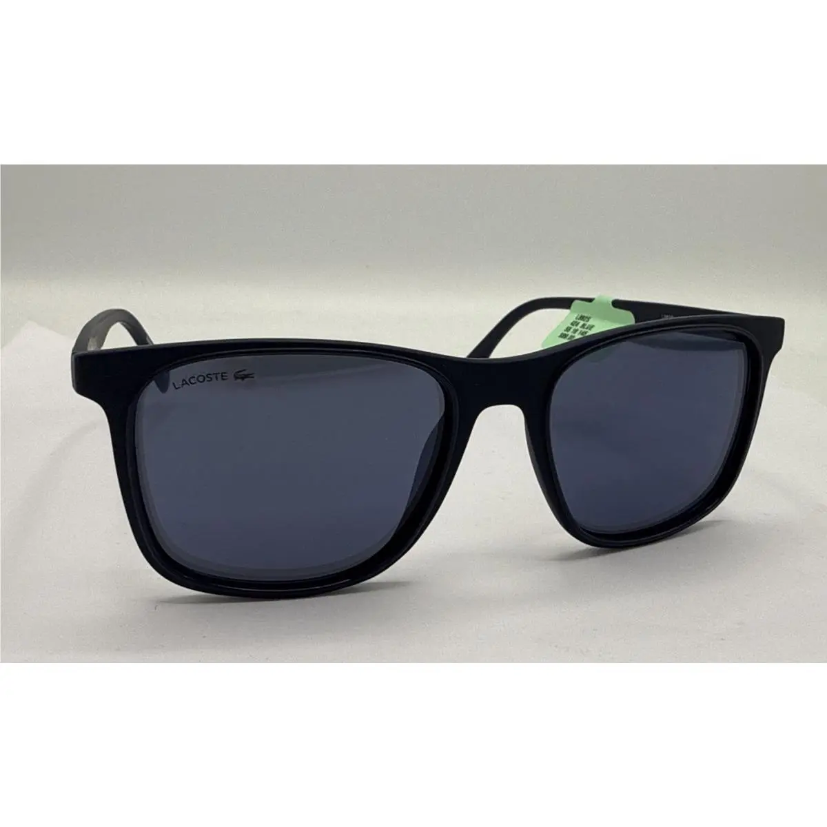 Lacoste L882S Men’s Square Sunglasses 424 Blue 55-18-145 3 with Case