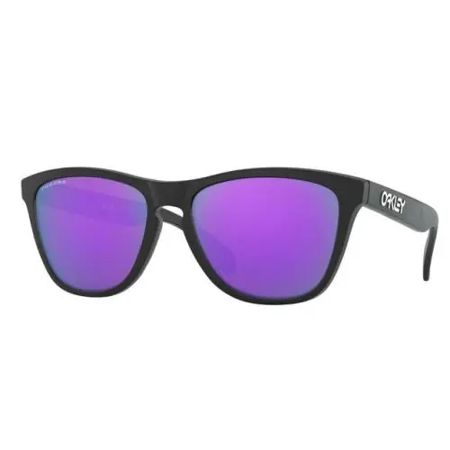Oakley Frogskins Matte Black l Prizm Violet Lens OO9013-H6