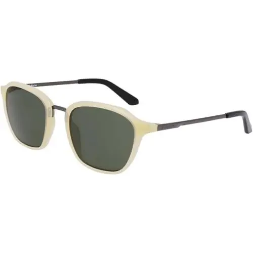 Dragon Unisex Fallon Sunglasses -shiny Cream Frame Ll G15 Lens