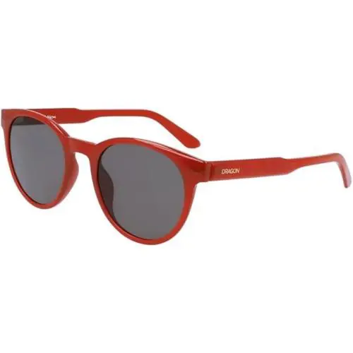 Dragon Unisex Koby Sunglasses -shiny Caramel Frame Ll Smoke Lens