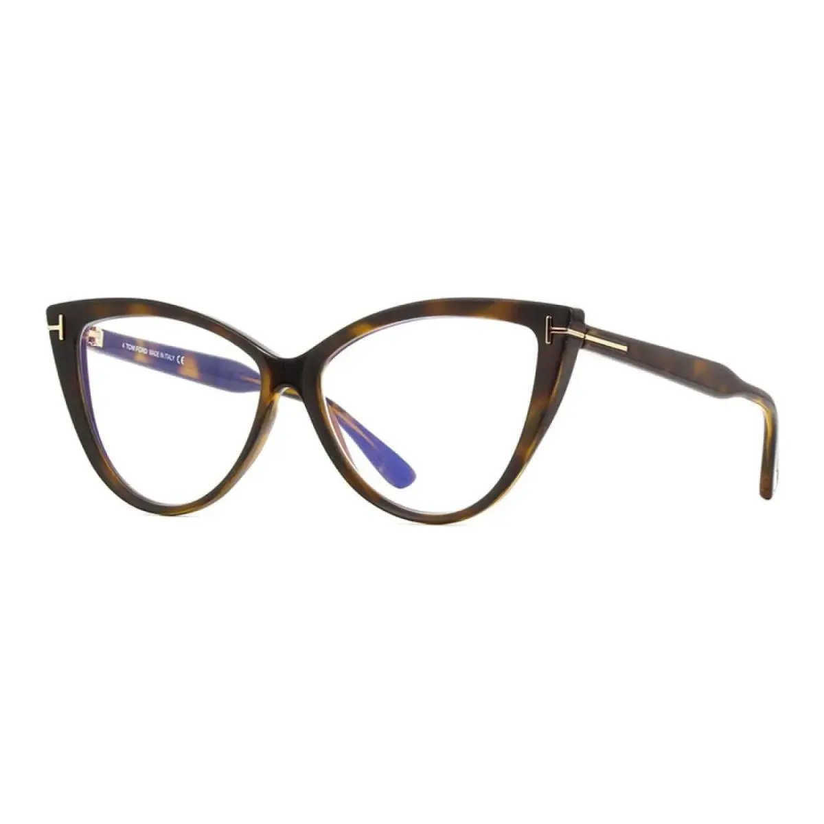 Tom Ford TF5843-B 052 Cat Eye Dark Havana 56 mm Women`s Eyeglasses Frame