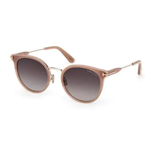 Tom Ford FT1244-K 45B Gradient Smoke/shiny Light Brown 54mm Women`s Sunglasses
