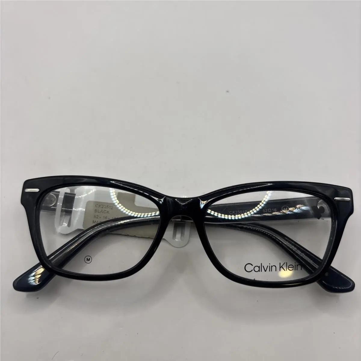 Calvin Klein CK23512 001 Eyeglasses Frames Only Black 52-16-140 Glasses Cat Eye