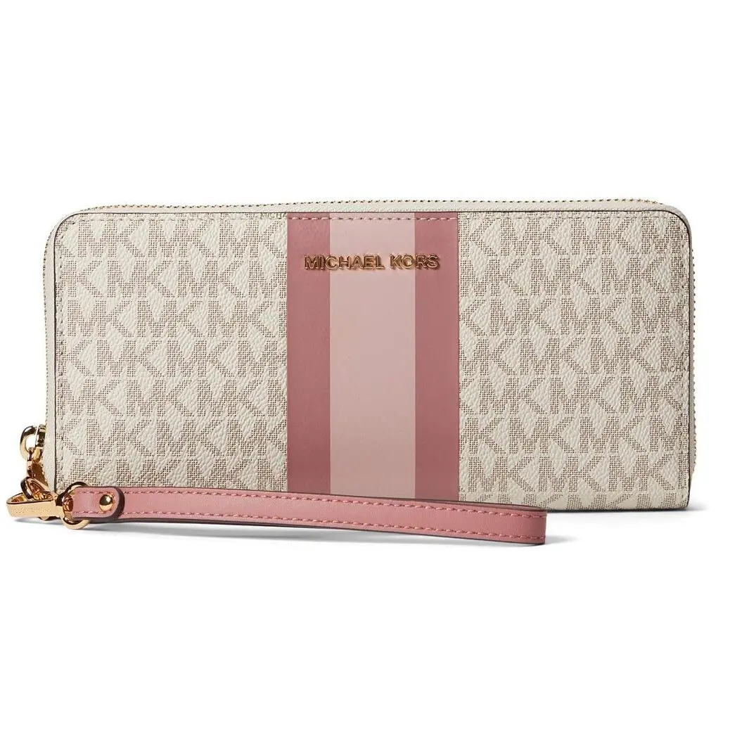 Michael Kors Women`s Jet Set Travel Continental Rose Multi One Size - Beige