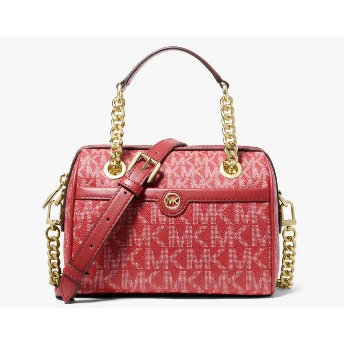 Michael Kors Blaire Extra-small Logo Duffel Crossbody Bag Palm Green