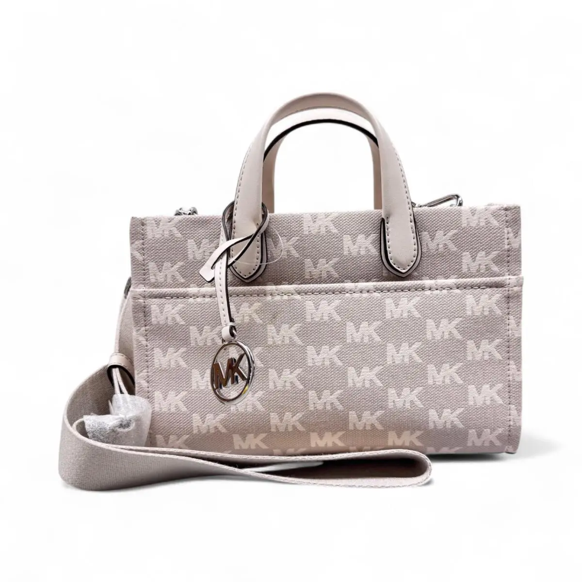 Gigi Small East West Messenger Bag Natural 38S5S3GM5J - W/tag by Michael Kors