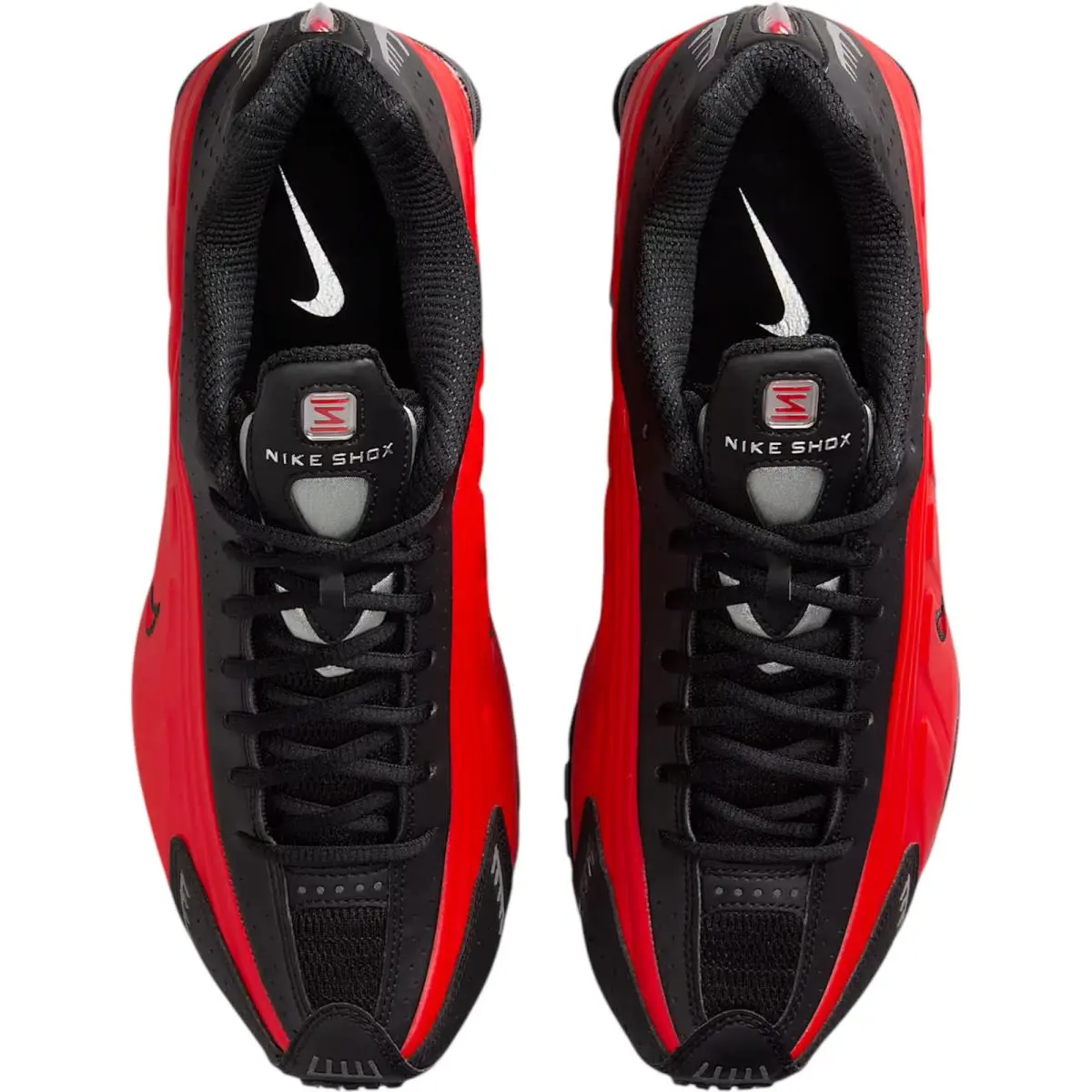Nike shoes - Nike Shox R4 - Shox - University Red/Metallic Silver/Black 10