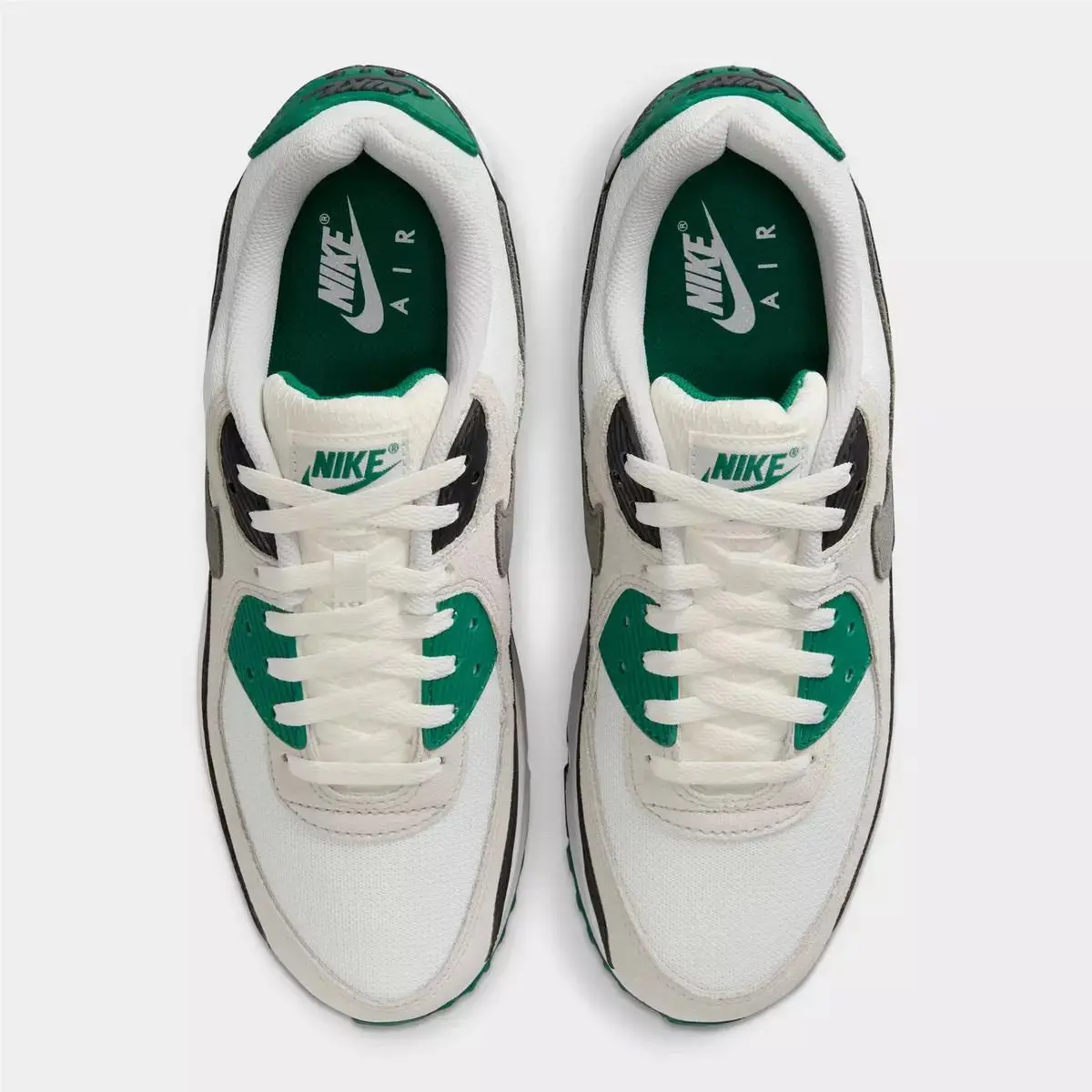 Nike shoes - Nike Air Max 90 - Air Max - DM0029 116 - Summit White/Evergreen Aura/Vast Grey/Smoke Grey 7