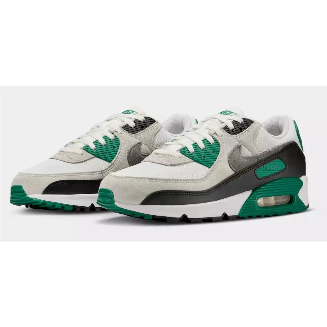 Nike shoes - Nike Air Max 90 - Air Max - DM0029 116 - Summit White/Evergreen Aura/Vast Grey/Smoke Grey 6