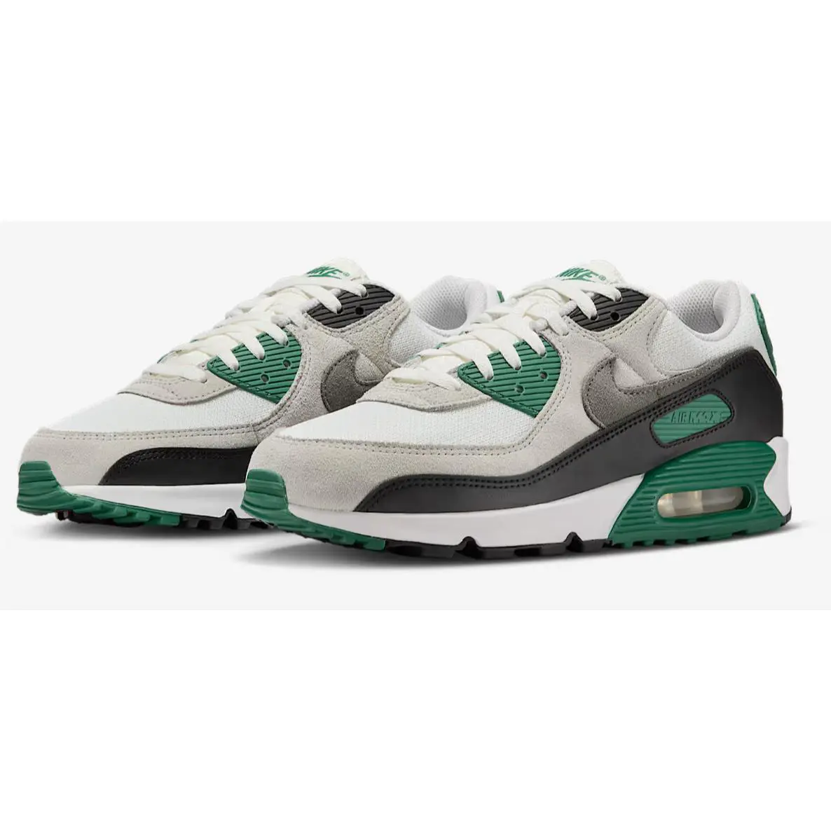 Nike shoes - Nike Air Max 90 - Air Max - DM0029-116 - Summit White/Evergreen Aura/Vast Grey/Smoke Grey 4