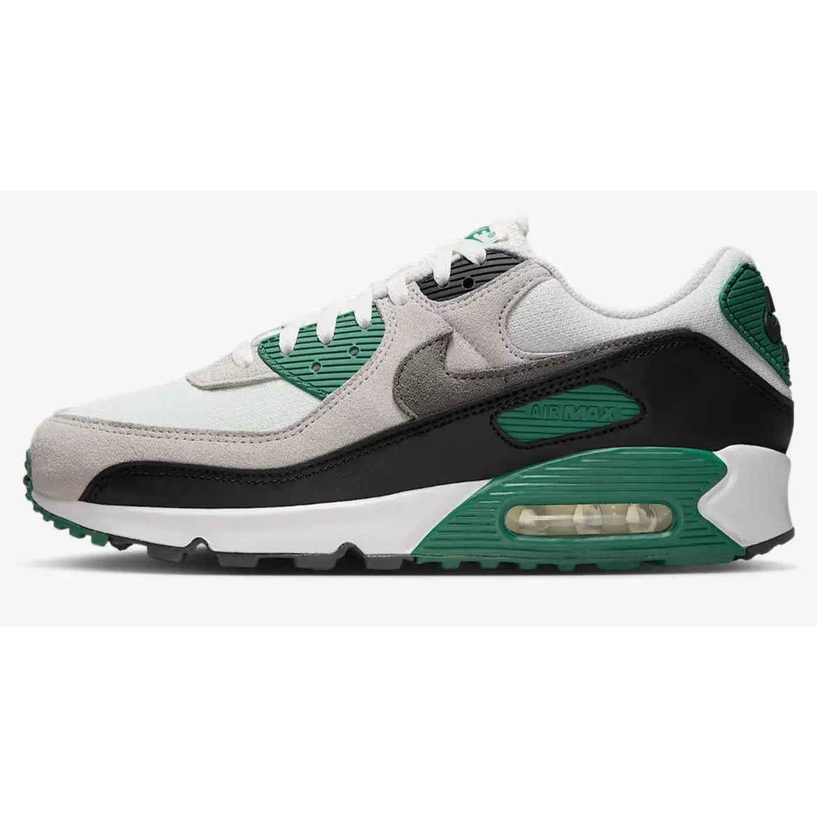 Nike shoes - Nike Air Max 90 - Air Max - DM0029-116 - Summit White/Evergreen Aura/Vast Grey/Smoke Grey 8