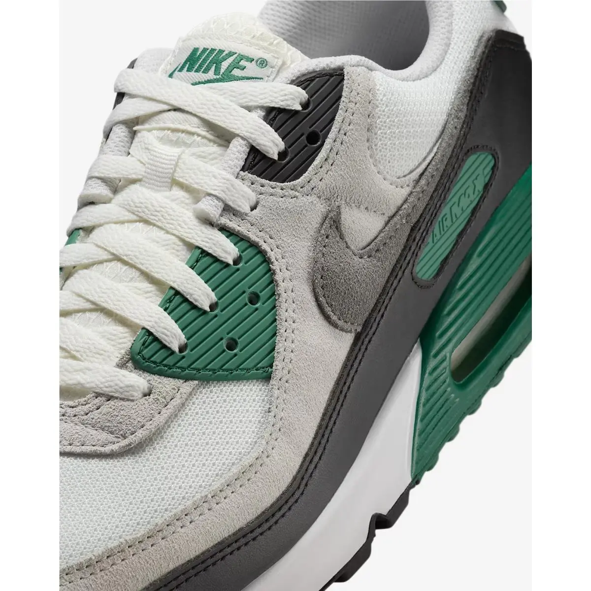 Nike shoes - Nike Air Max 90 - Air Max - DM0029-116 - Summit White/Evergreen Aura/Vast Grey/Smoke Grey 10