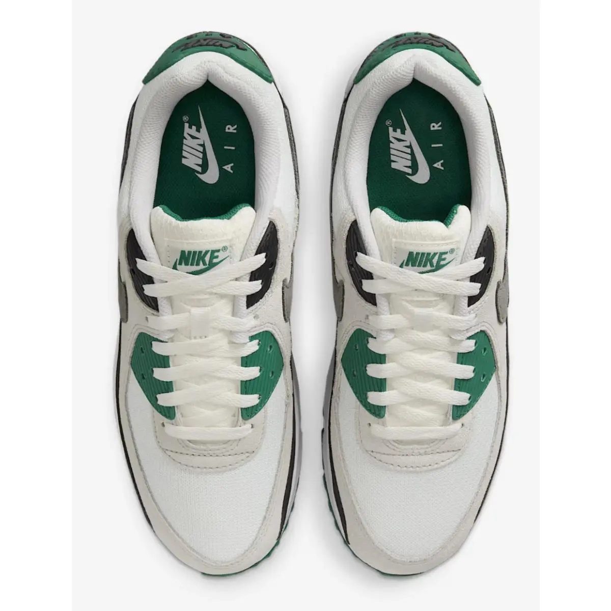 Nike shoes - Nike Air Max 90 - Air Max - DM0029-116 - Summit White/Evergreen Aura/Vast Grey/Smoke Grey 13