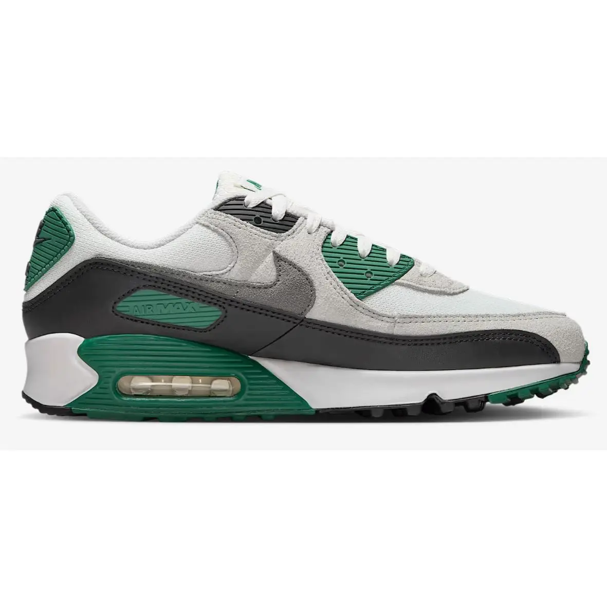 Nike shoes - Nike Air Max 90 - Air Max - DM0029-116 - Summit White/Evergreen Aura/Vast Grey/Smoke Grey 7