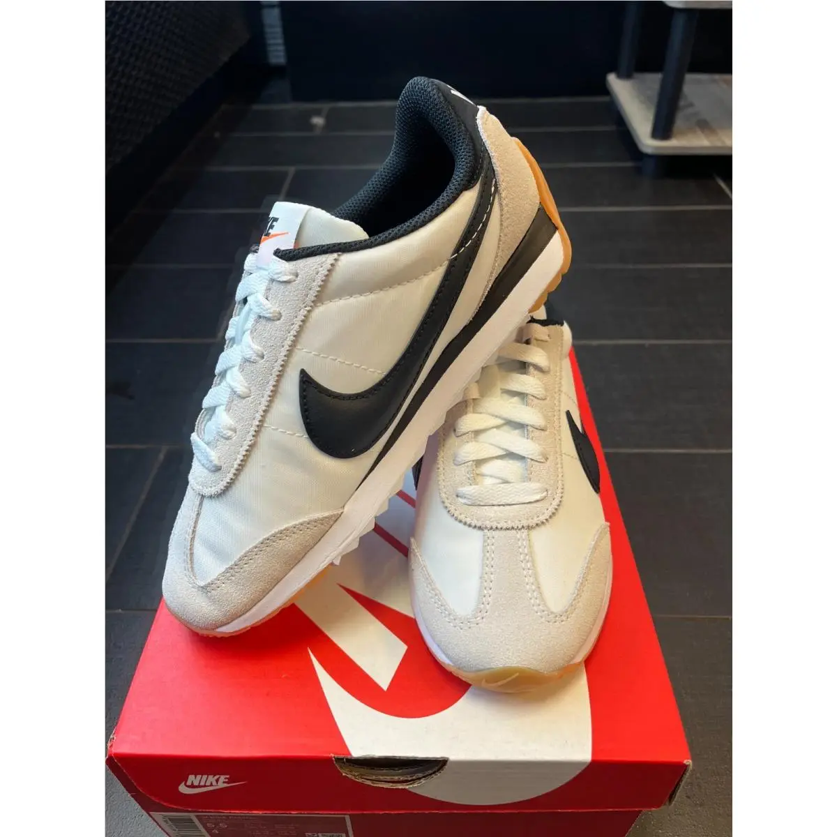 Nike shoes - WHITE, BLACK 5