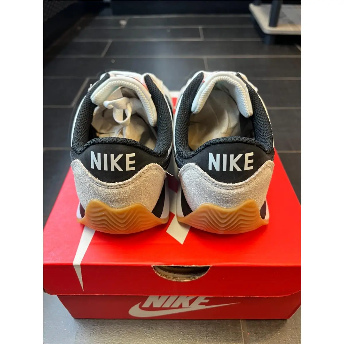 Nike shoes - WHITE, BLACK 7
