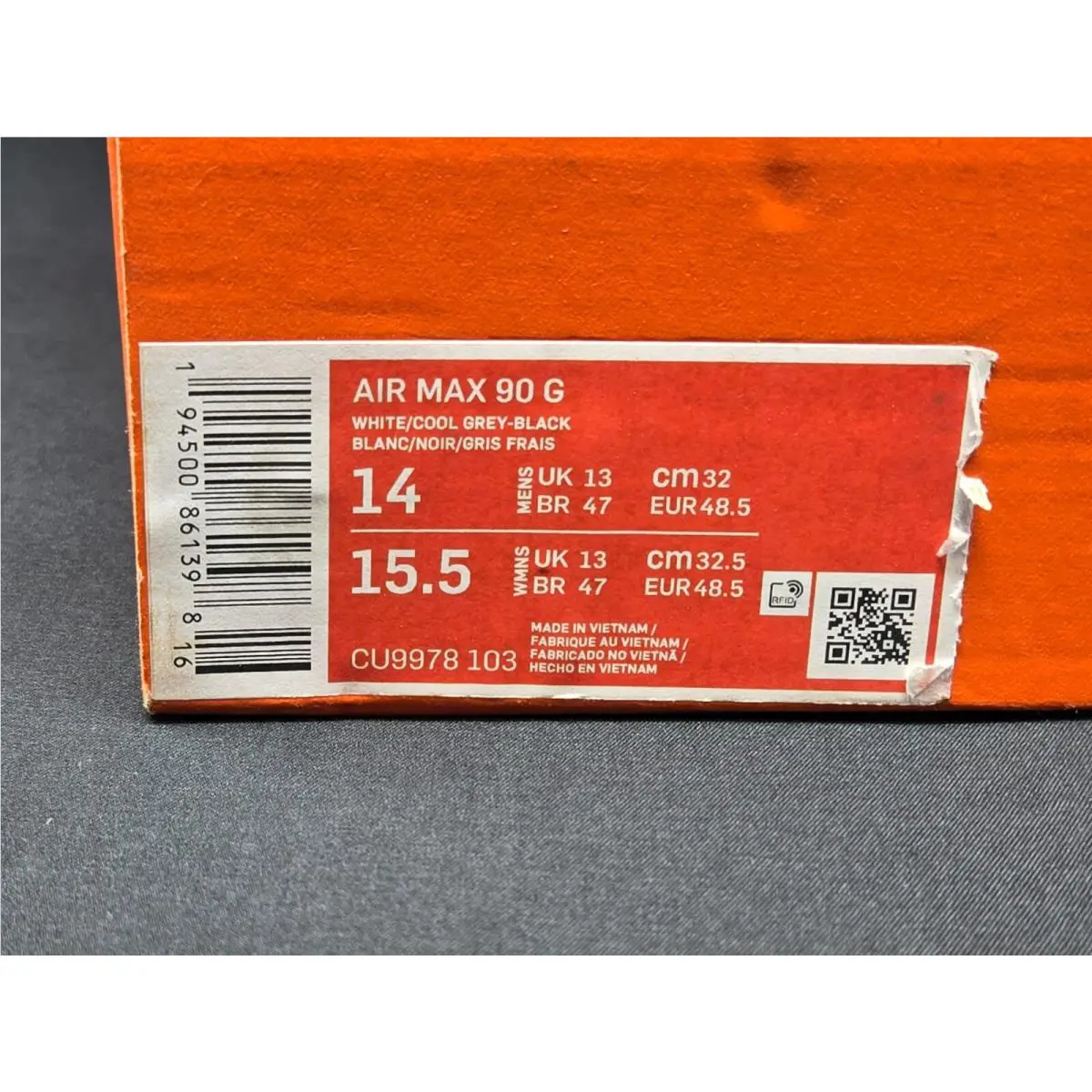 Nike shoes - Nike Air Max 90 - Air Max - CU9978-103 - Red 8