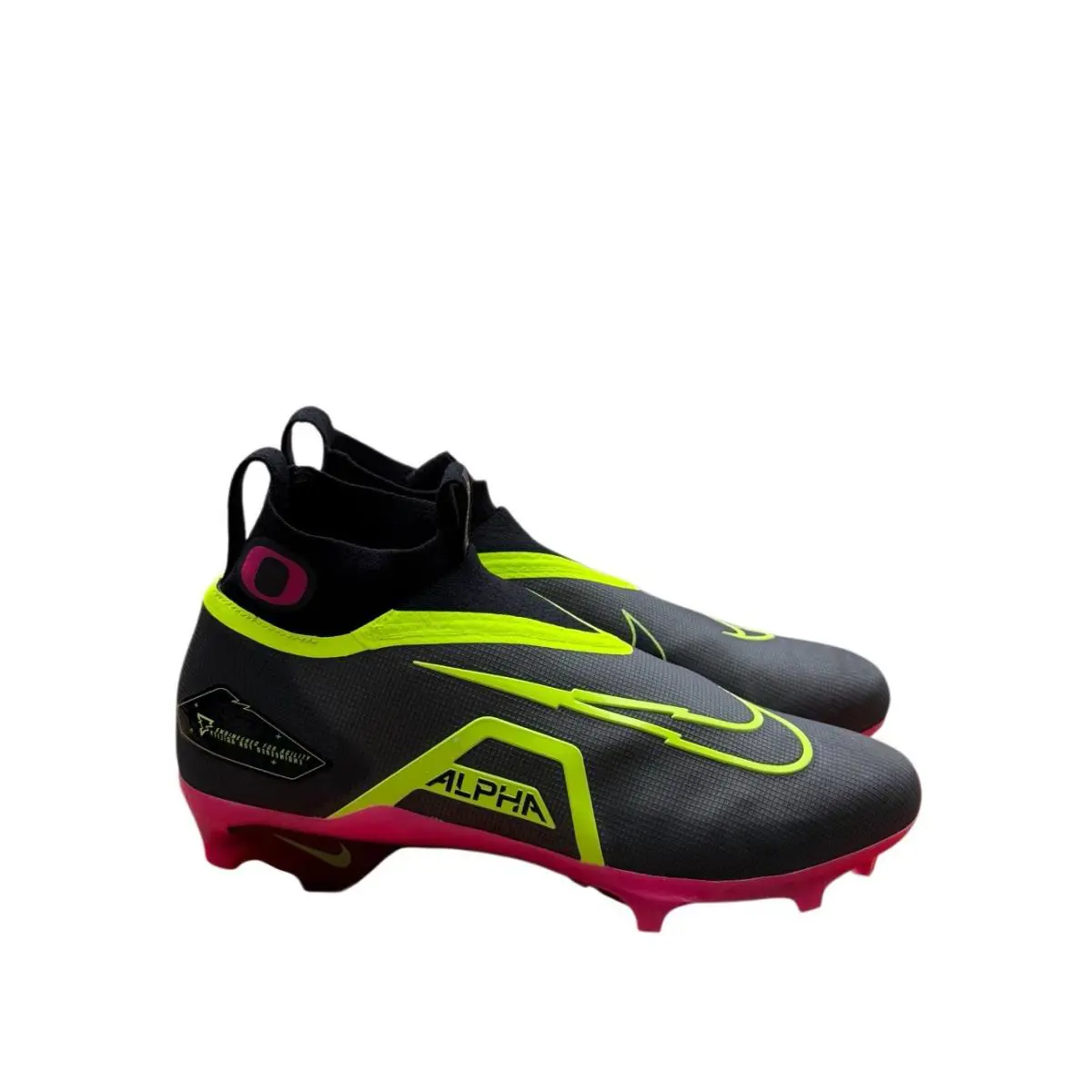 Nike Alpha Menace Elite 3 Oregon Ducks Smu P Football Cleat DH3352-067 - Black
