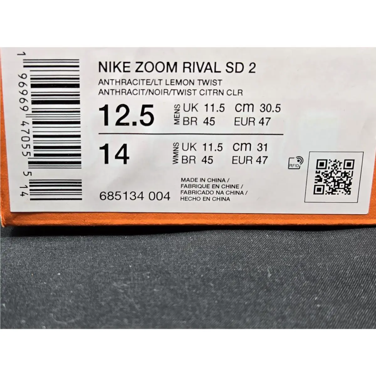 Nike shoes - Nike Zoom Rival - Zoom Rival - 685134-004 - Black 18