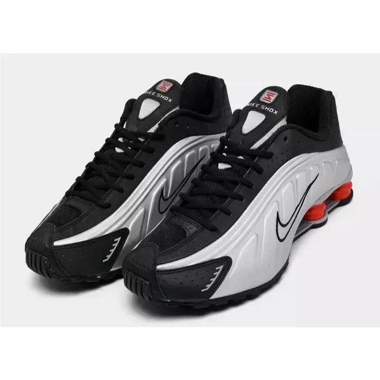 Nike shoes - Nike Shox R4 - Shox - HQ1988-002 - Silver 4
