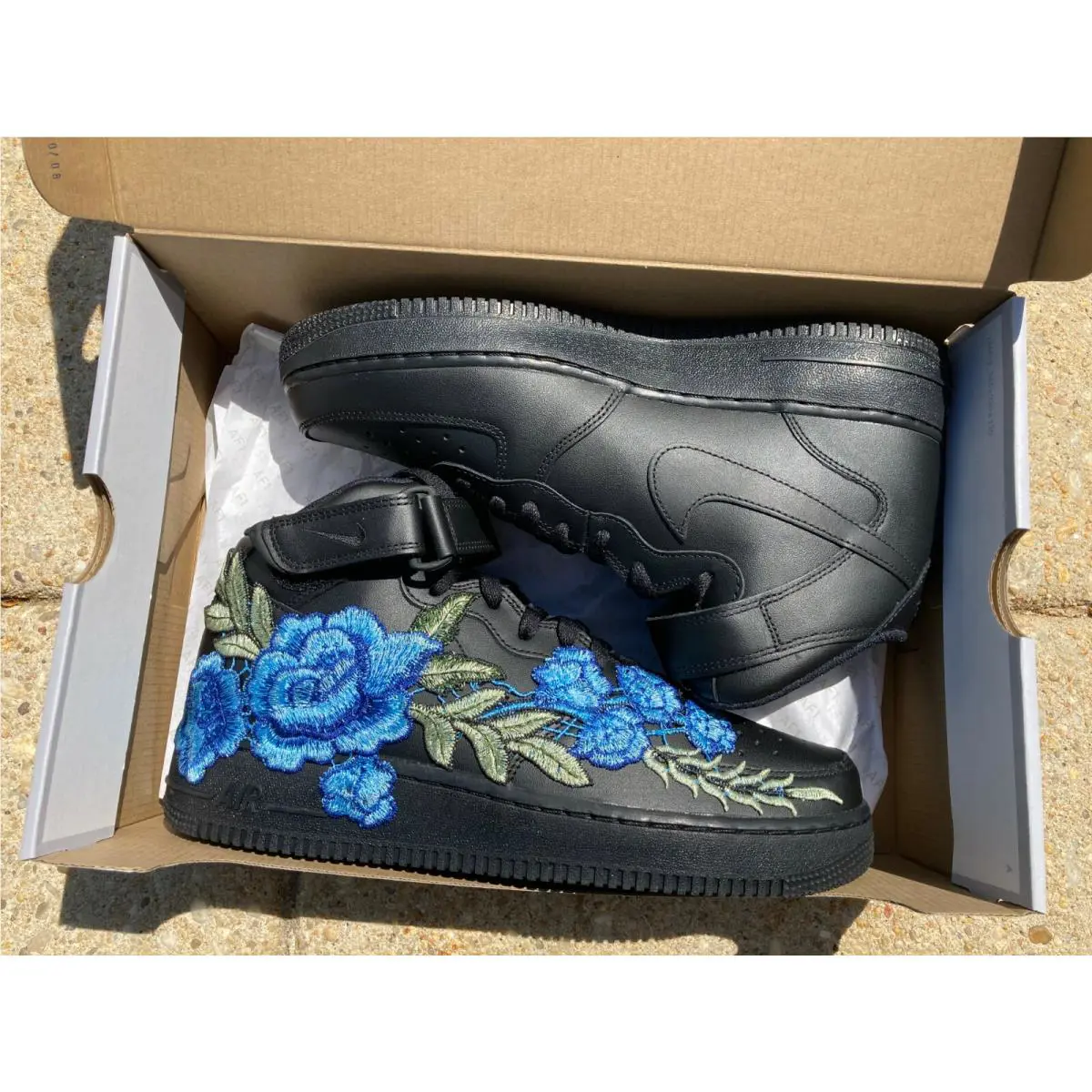 Nike shoes - Nike Air Force 1 - Air Force - DD8959-100 - Black 19