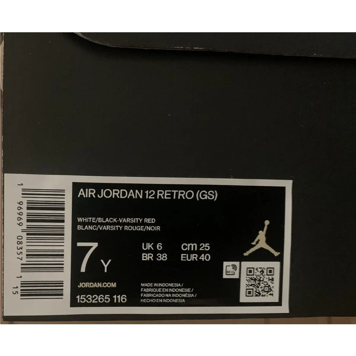 Nike shoes - Air Jordan 12 - Air - Red 3