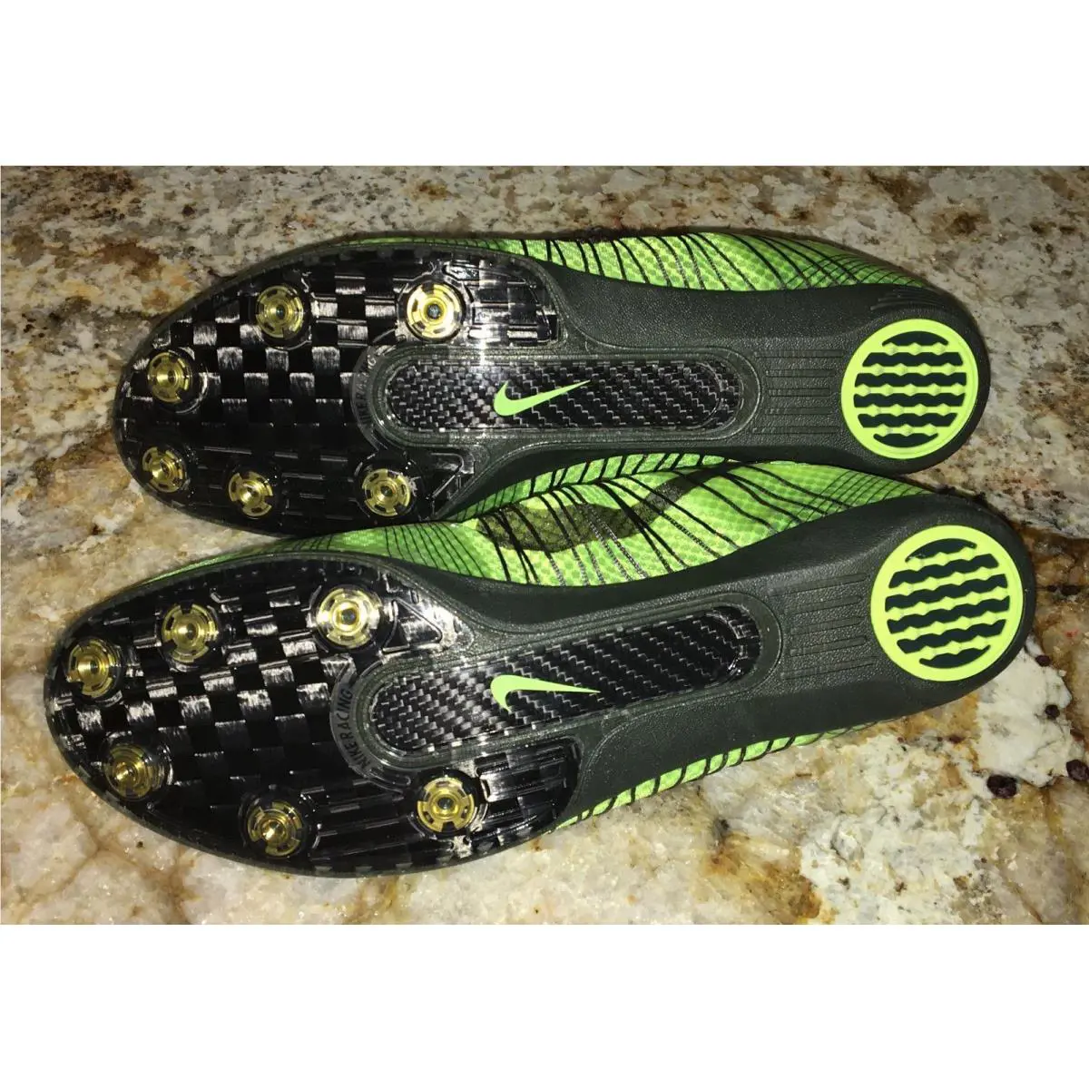 Nike shoes - NIKE Victory Elite Carbon - Victory Elite Carbon - 526627 - Yellow 6