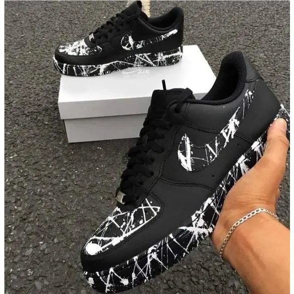 Nike shoes - Nike Air Force 1 - Air Force - DD8959-100 - Black 23