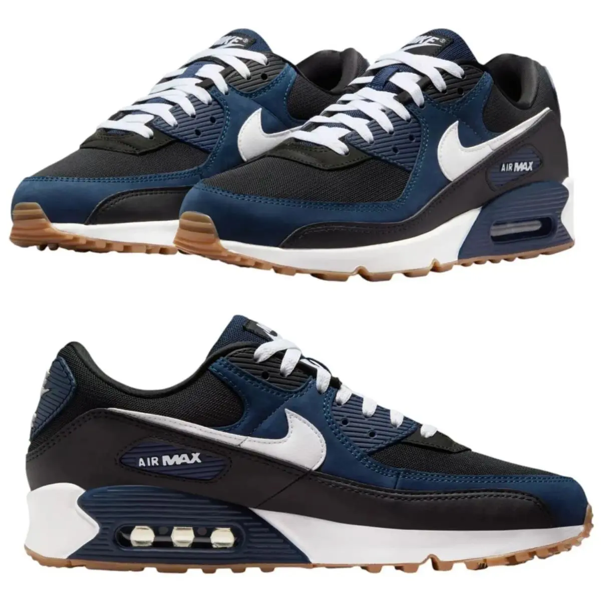 Nike shoes - Nike Air Max 90 - Air Max - FB9658-400 - Midnight Navy/White/Gum 6