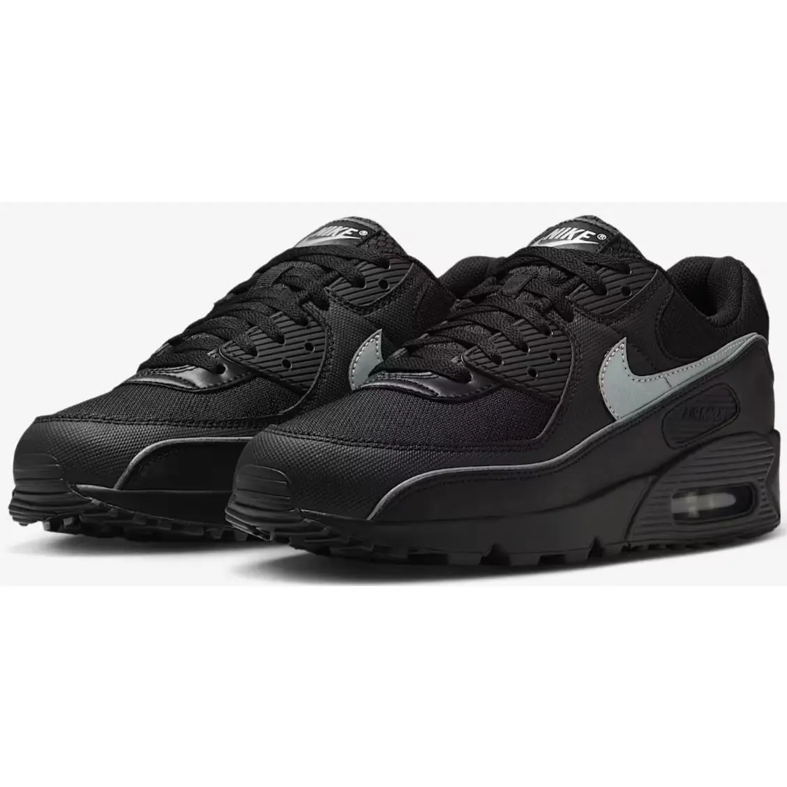 Nike shoes - Nike Air Max 90 - Air Max - HV4517-002 - Black/Black/Anthracite/Multi-Color 9