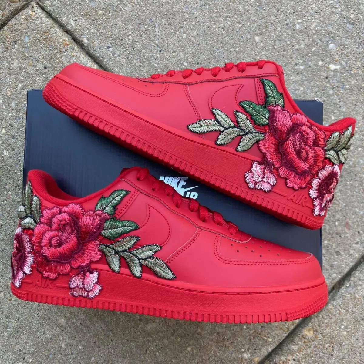 Nike shoes - Nike Air Force 1 - Air Force - CW2288-111 - Red 2