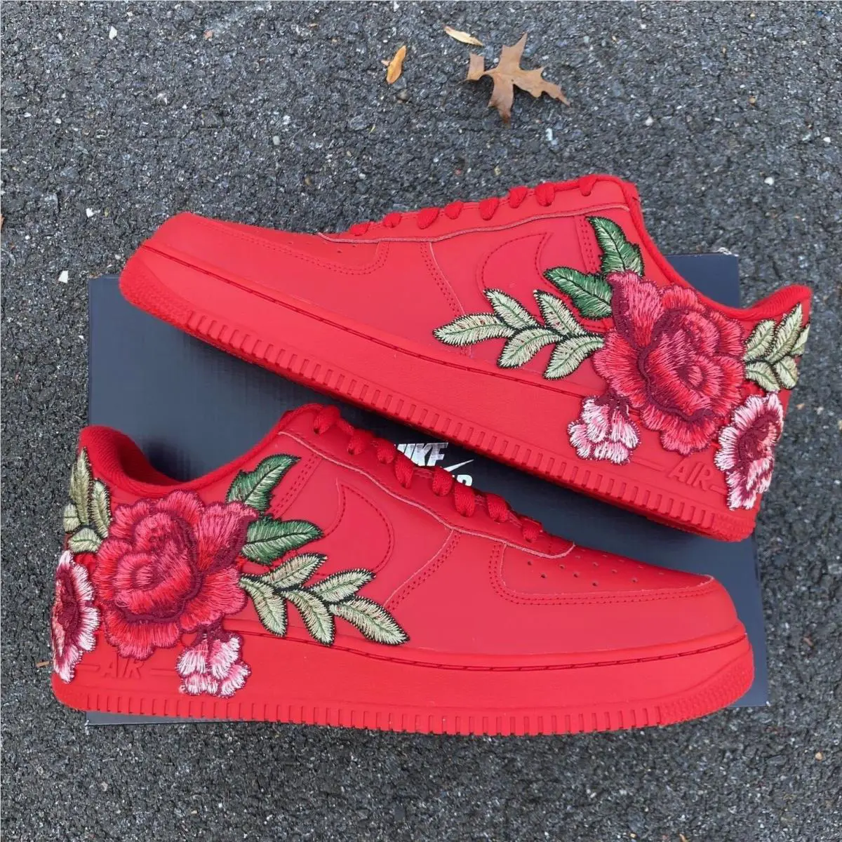 Nike shoes - Nike Air Force 1 - Air Force - CW2288-111 - Red 4