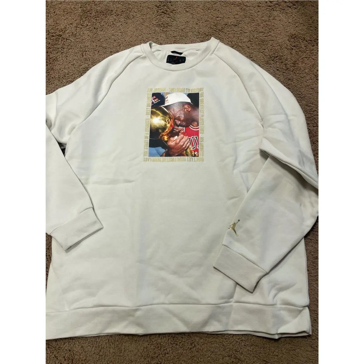 Nike clothing - Nike Jordan - AV0688 072 - Beige 0