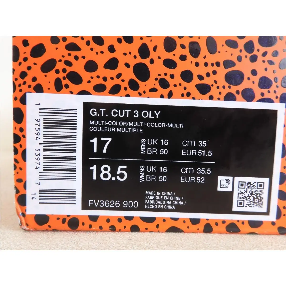 Nike shoes - Nike Air Zoom GT Cut 3 - FV3626-900 - Multicolor (UPC: 197594539747) 5