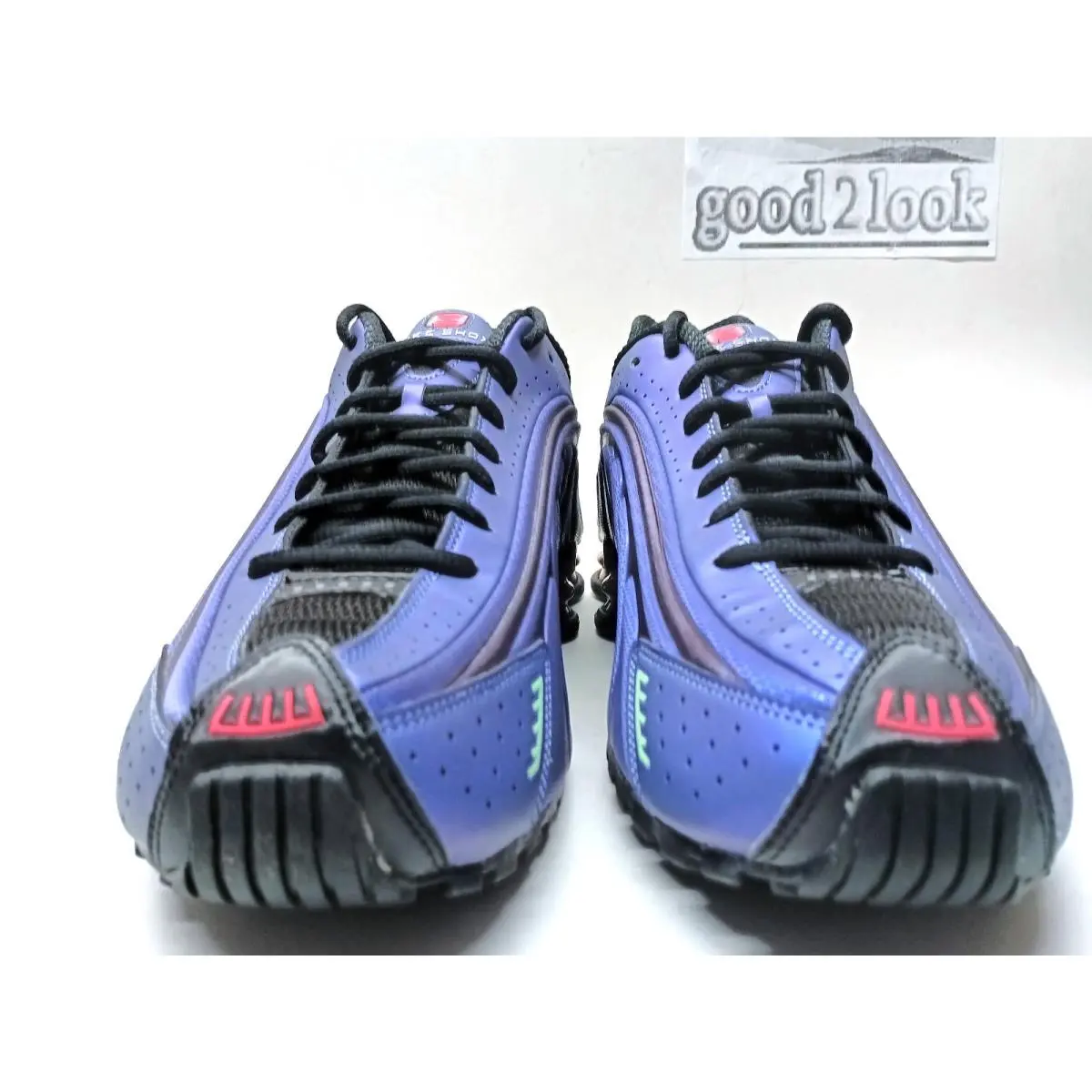 Nike shoes - Nike Shox R4 - Shox - Hq3446-001 - Blue (UPC: 197601893312) 1