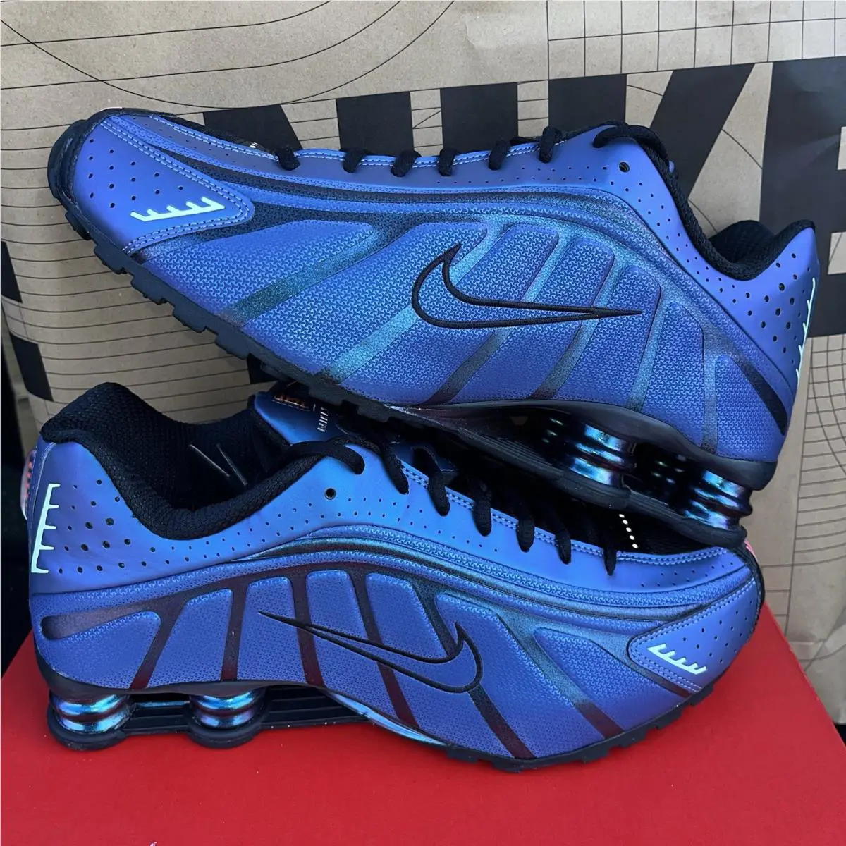 Nike shoes - Nike Shox - Shox - Hq3446-001 - Blue 0