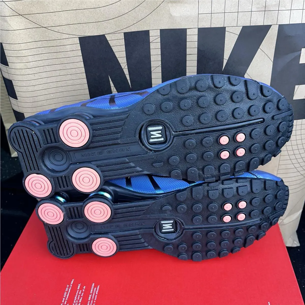 Nike shoes - Nike Shox - Shox - Hq3446-001 - Blue 5