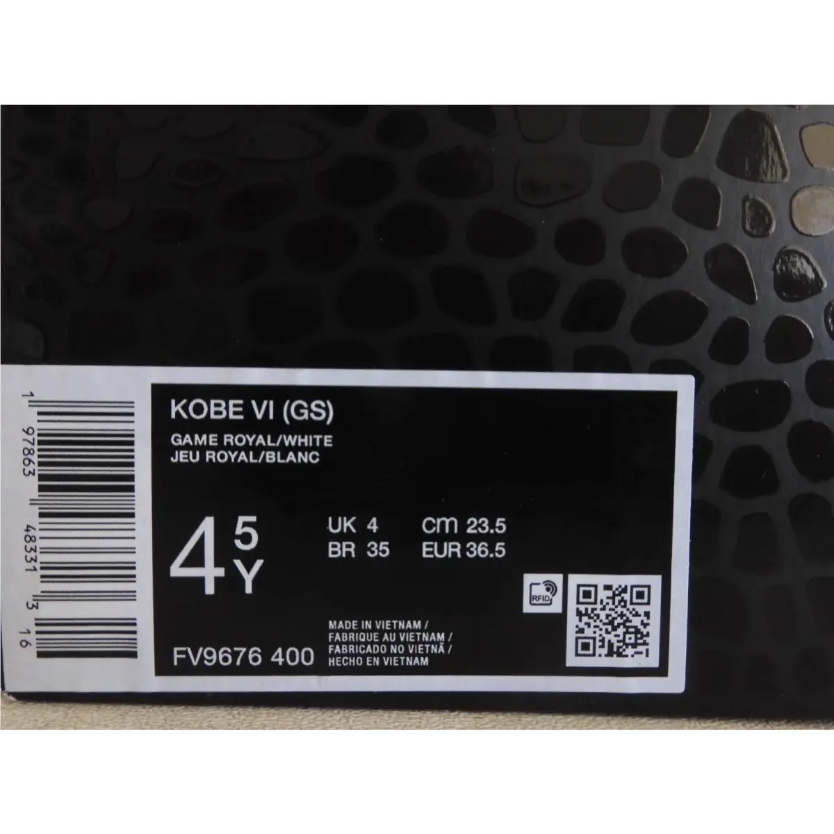 Nike shoes - Nike Kobe 6 - Kobe - FV9676-400 - Blue (UPC: 197863483313) 6