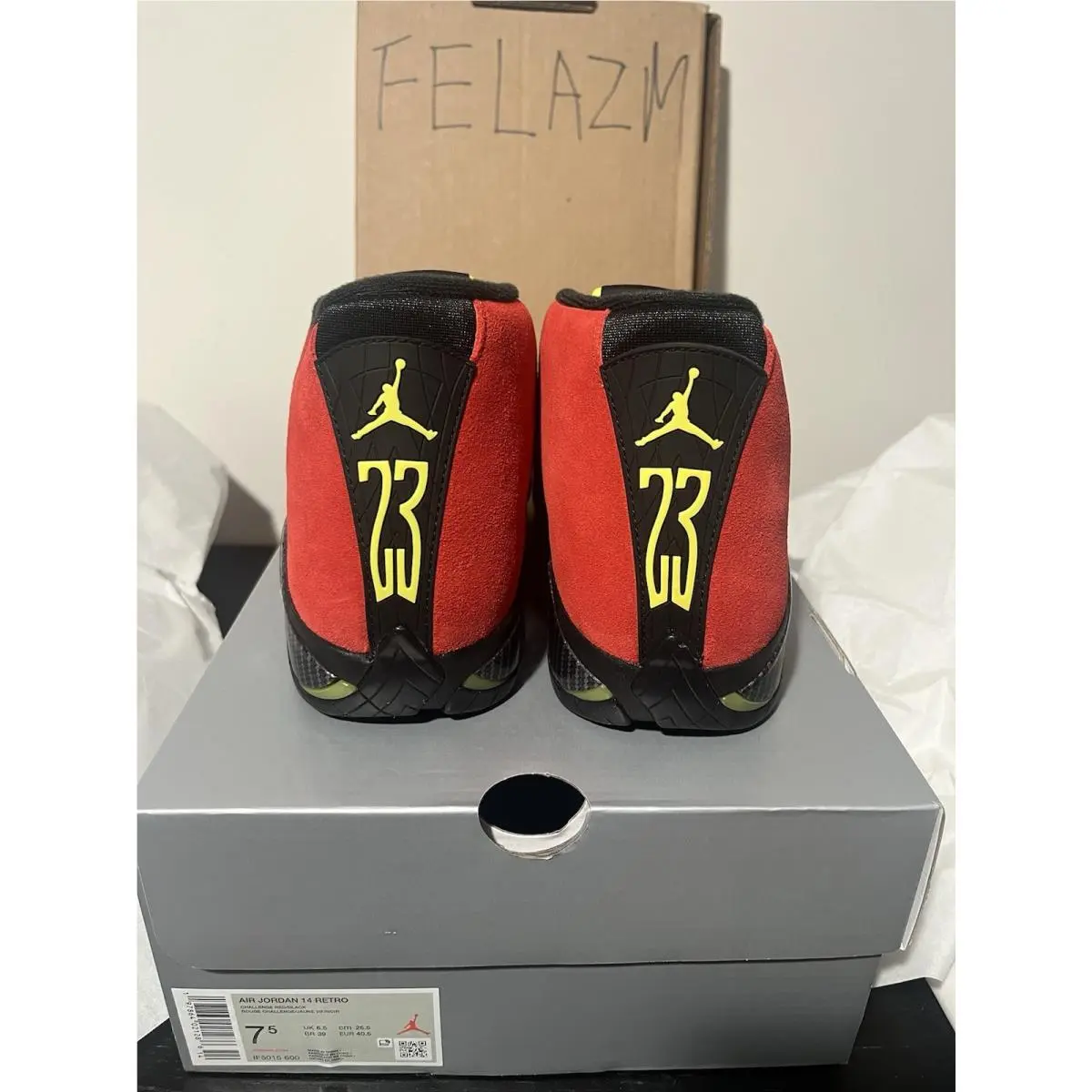 Nike shoes - Air Jordan 14 - Air - IF5015-600 - Multicolor 2
