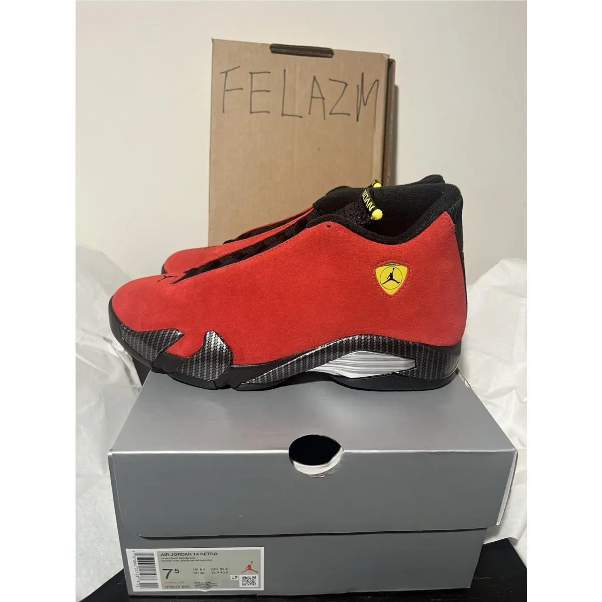 Nike shoes - Air Jordan 14 - Air - IF5015-600 - Multicolor 3