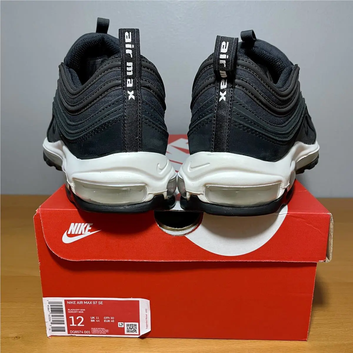 Nike shoes - Nike Air Max 97 - Air Max - DQ8574-001 - Black (UPC: 195867323345) 1