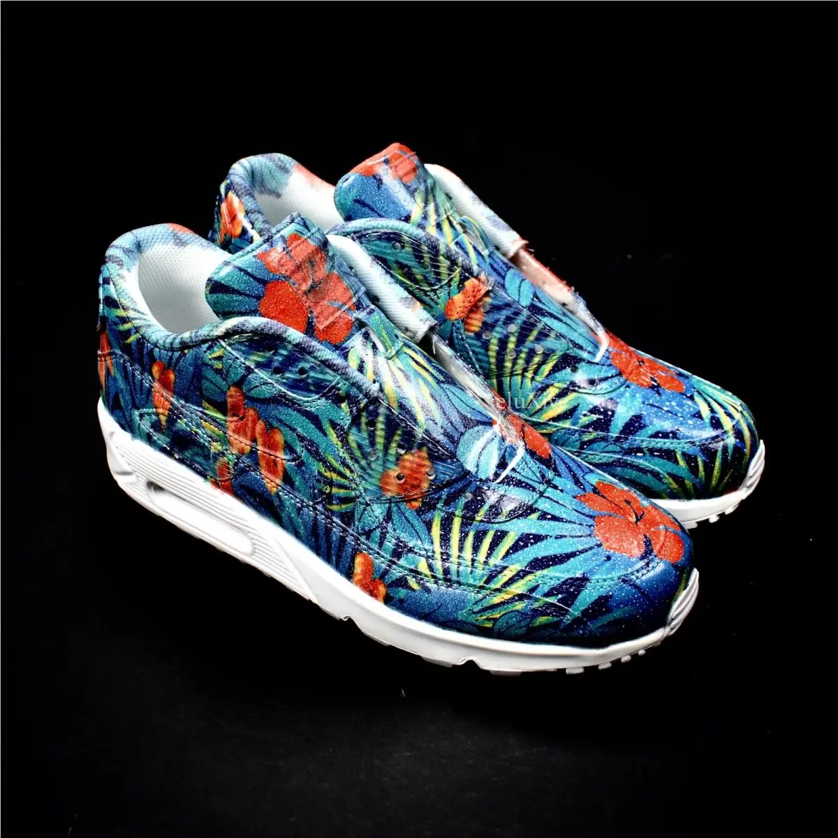 Nike Air Max 90 Hydro Dip Floral 2018 Soho Store Event 1/1 Mens 10 - Multicolor