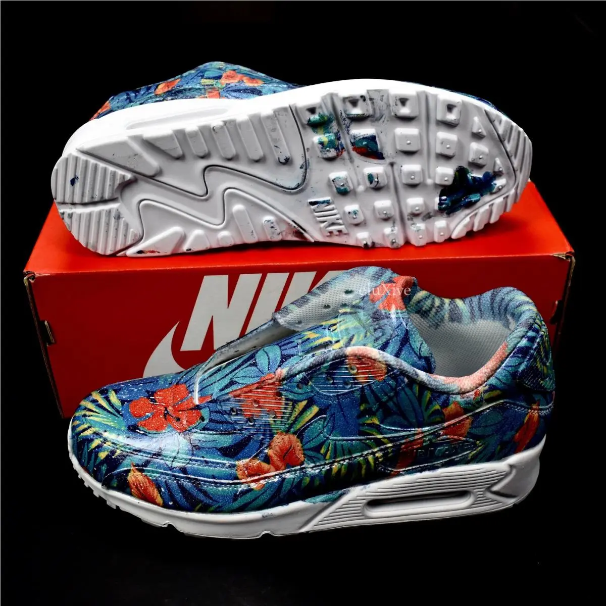 Nike shoes - Nike Air Max 90 - Air Max - 302519-113 - Multicolor 0