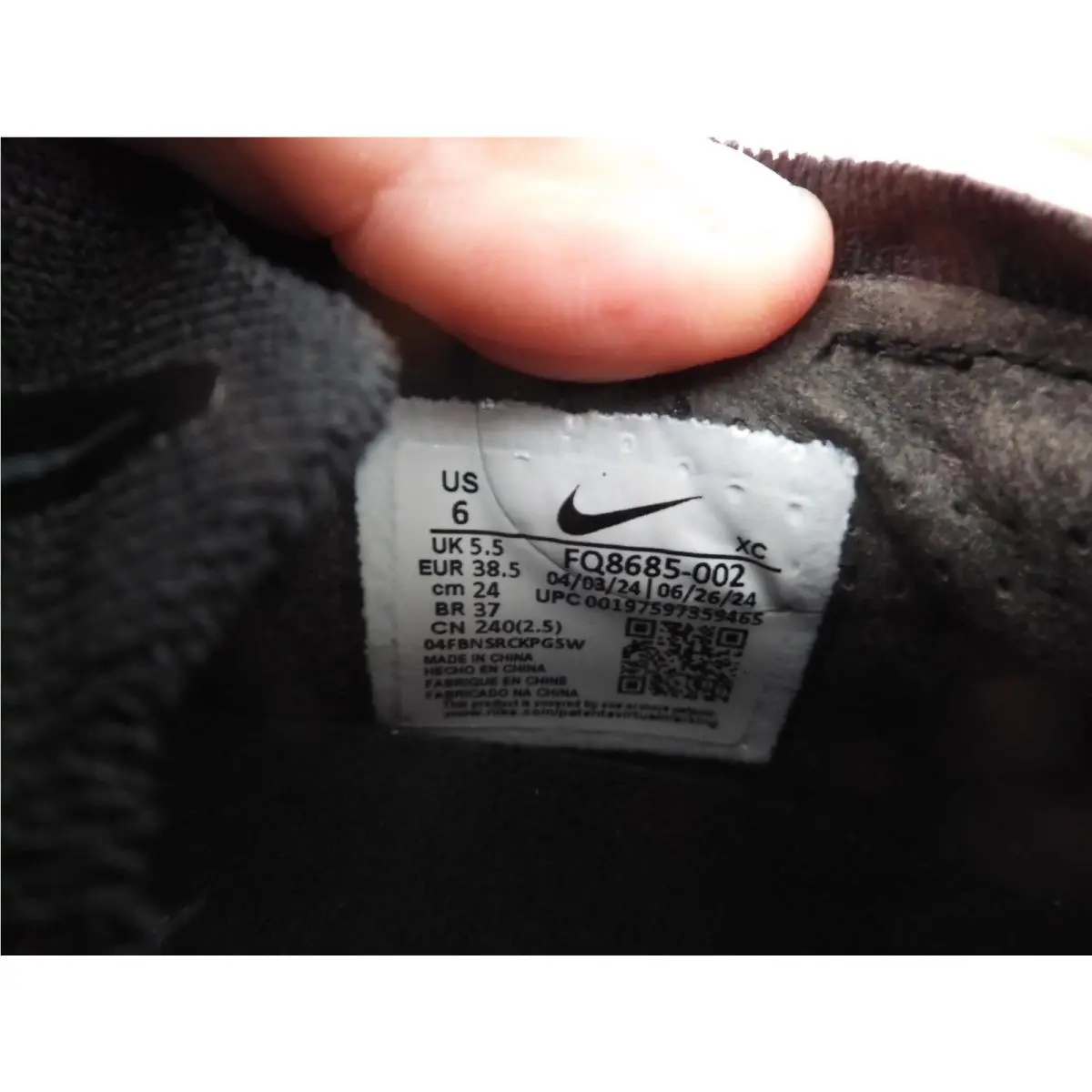 Nike shoes - Nike Mercurial Vapor - Mercurial Vapor - FQ8685-002 - Black (UPC: 197597359465) 7