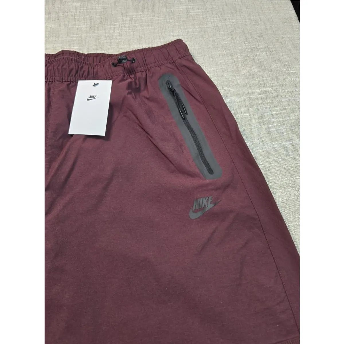 Nike clothing - Nike Tech - Tech - HM7158652 - Burgundy 1