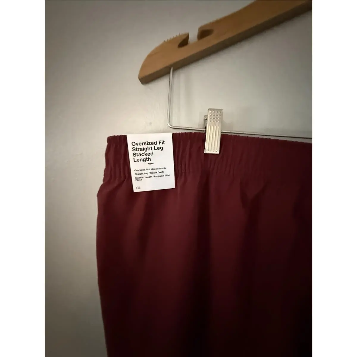 Nike clothing - Nike Tech Woven Pants - Tech Woven Pants - HM7158-652 - Burgundy, Manufacturer: Burgundy Crush/Black (UPC: 0198484382894) 4