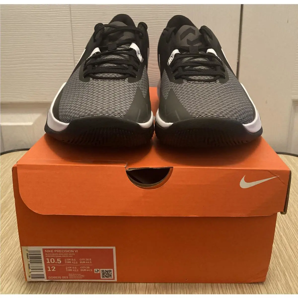 Nike shoes - Nike Precision VI - Precision - DD9535-003 - Black 0