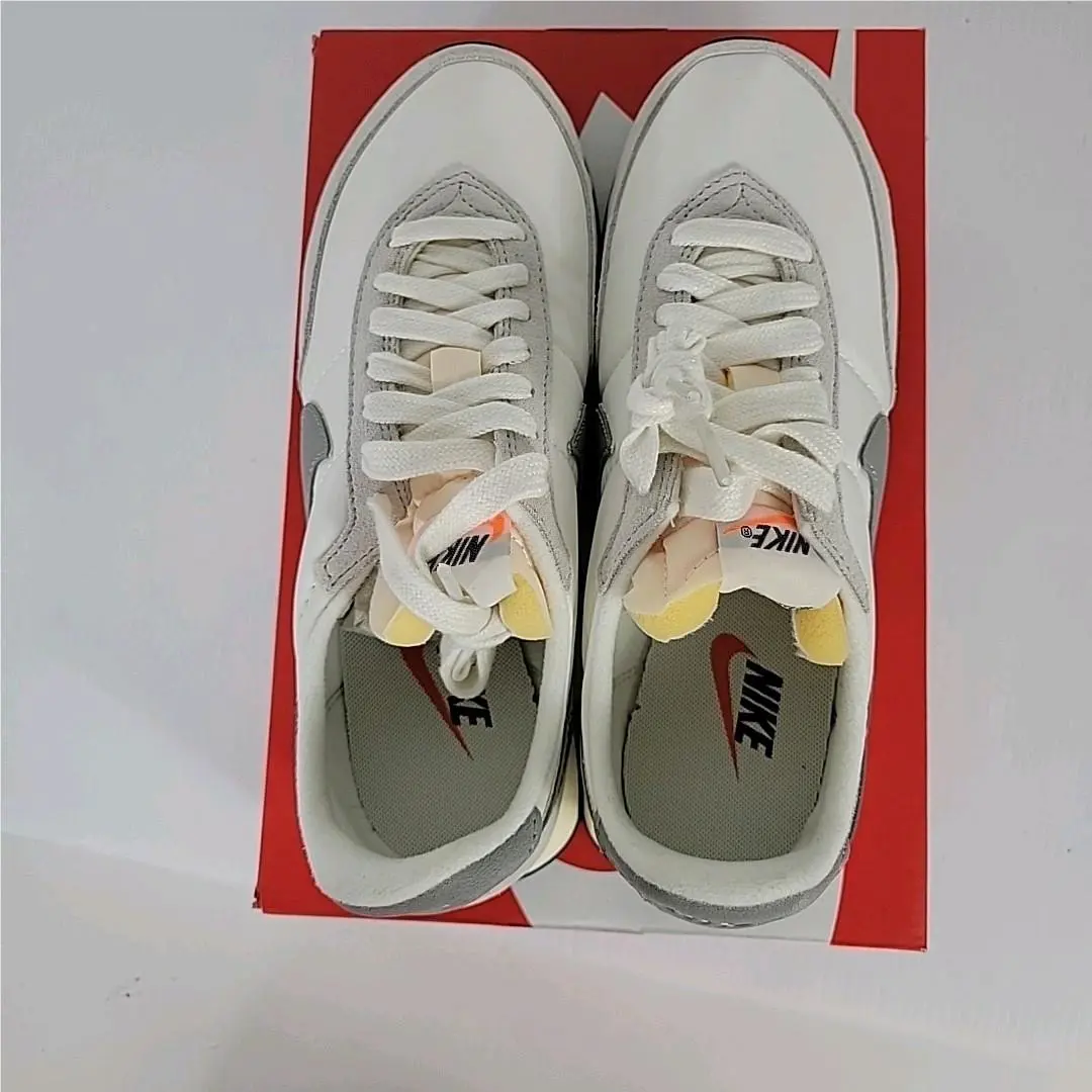 Nike shoes - Nike Waffle Trainer 2 SE - DM0180-100 - Sail/Light Bone/Coconut Milk/Medium Grey 5