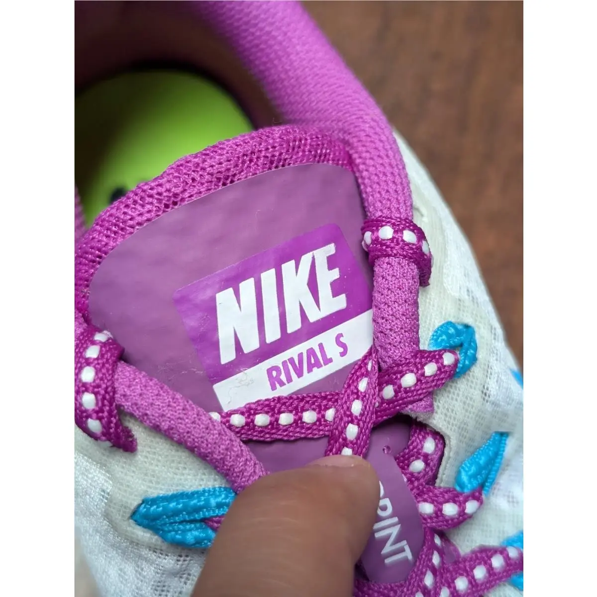 Nike shoes - Zoom Rival S 8 - Zoom Rival - 806558-514 - Hyper Violet Gamma Blue White (UPC: 0886548851591) 2