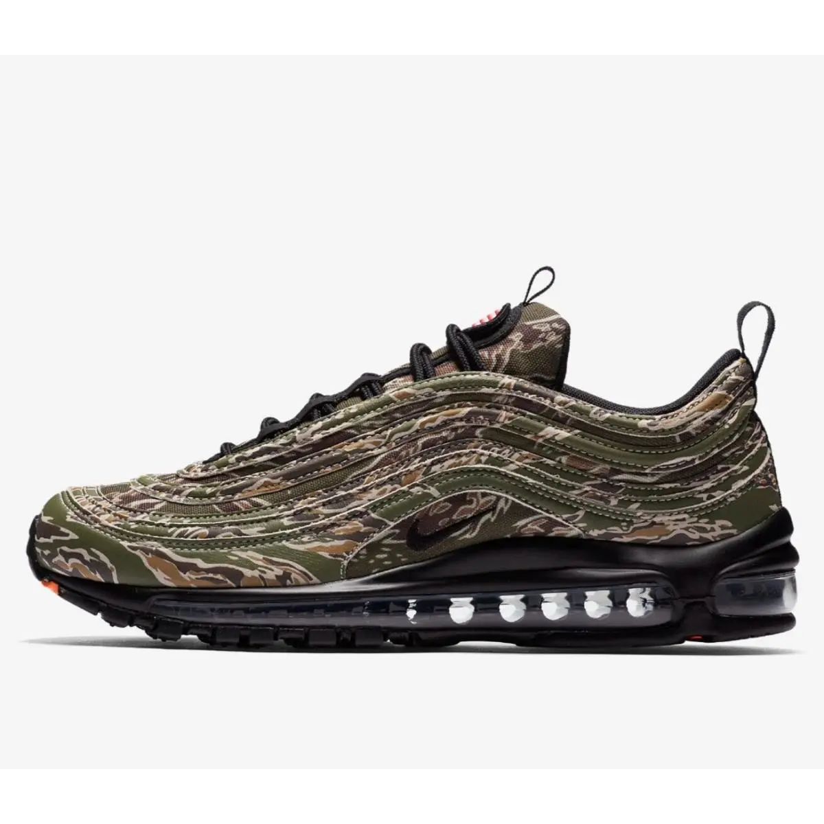 Nike Air Max 97 Prm QS - Size 7.5 - AJ2614-205 Country Camo Usa Olive Black Sand